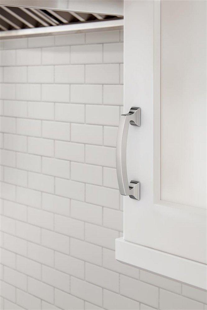 EVERYDAY TRANSITIONAL 3-3/4 IN 96 MM CENTER-TO-CENTER POLISHED CHROME CABINET PULL CP 