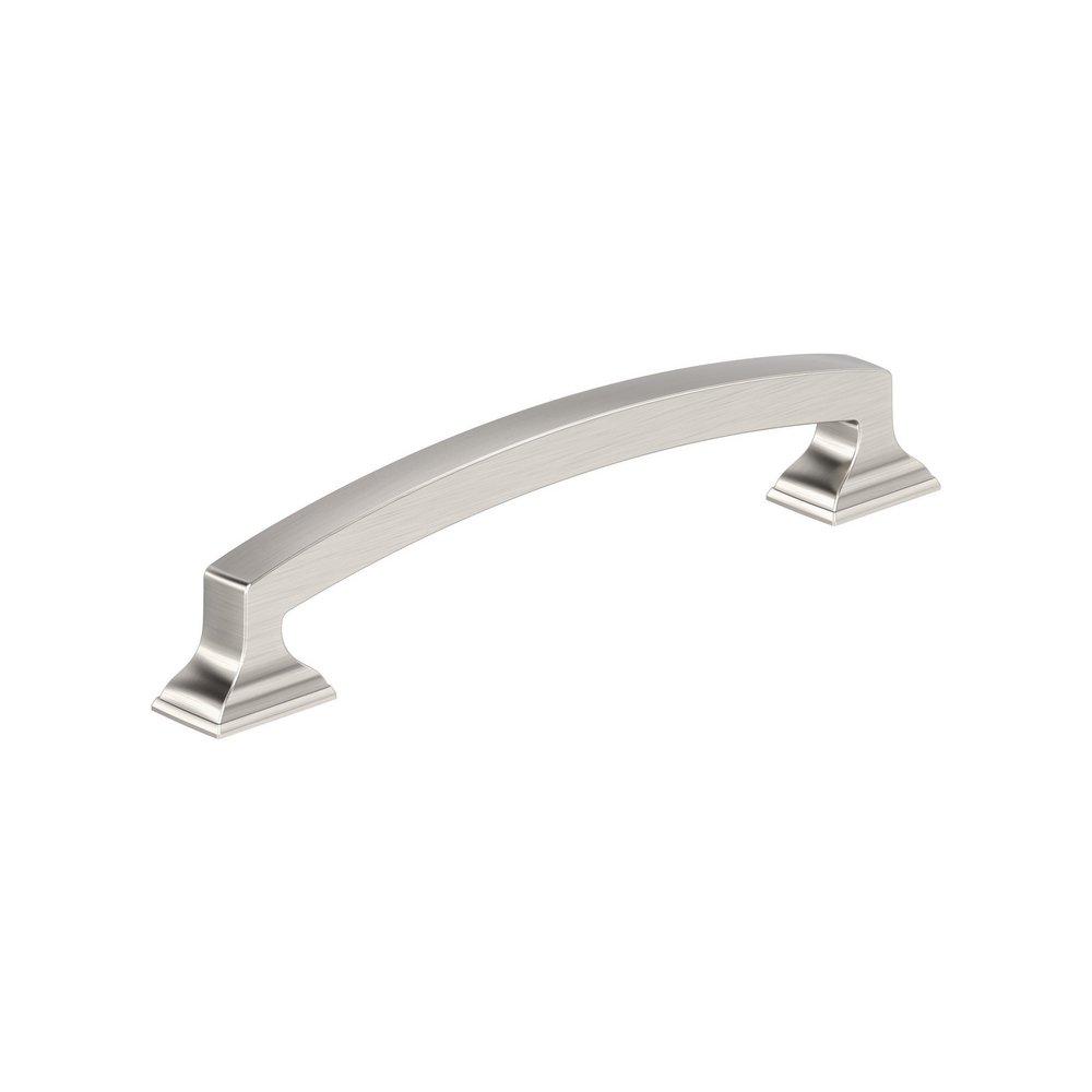 EVERYDAY TRANSITIONAL 5-1/16 IN 128 MM CENTER-TO-CENTER SATIN NICKEL CABINET PULL SN 