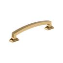 5-1/16 in. Center-to-Center Cabinet Pull in Champagne Bronze
