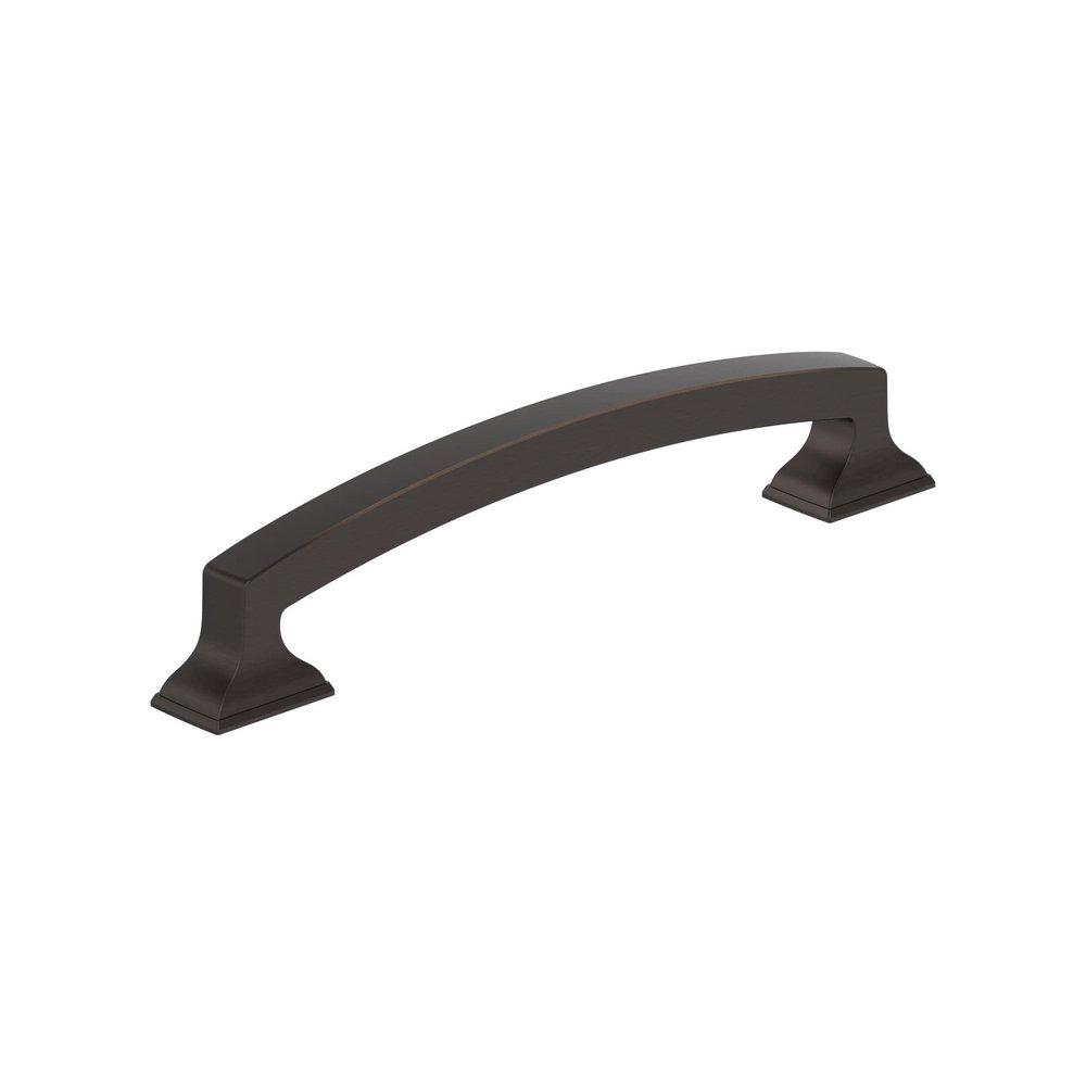 EVERYDAY TRANSITIONAL 5-1/16 IN 128 MM CENTER-TO-CENTER OIL RUBBED BRONZE CABINET PULL ORBR 