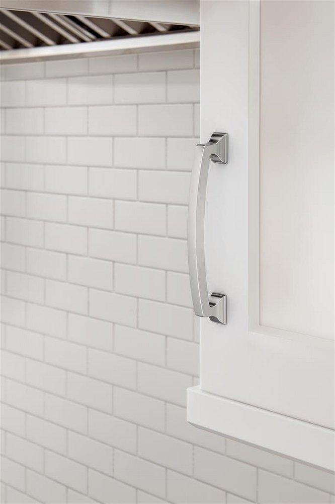 EVERYDAY TRANSITIONAL 5-1/16 IN 128 MM CENTER-TO-CENTER POLISHED CHROME CABINET PULL CP 