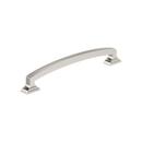 6-5/16 in. Center-to-Center Drawer Pull in Brushed Satin Nickel