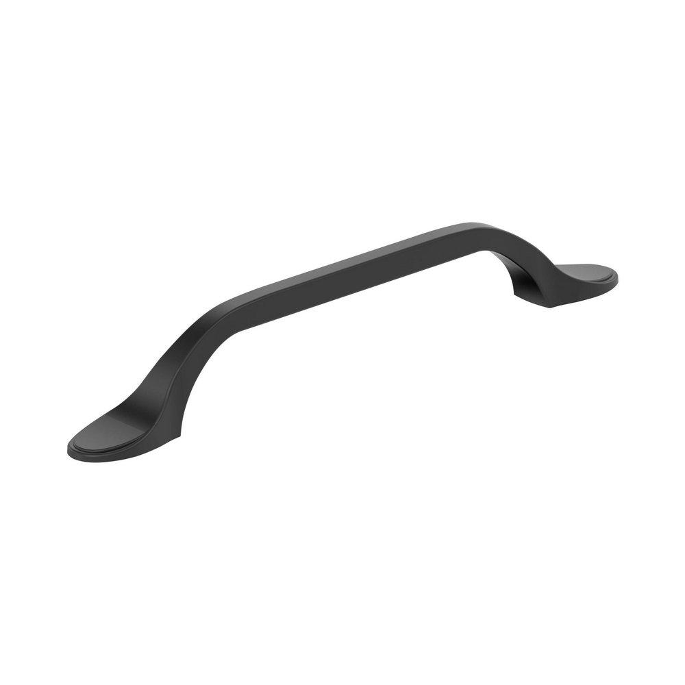 RAVINO 5-1/16 IN 128 MM CENTER-TO-CENTER MATTE BLACK CABINET PULL MABL 