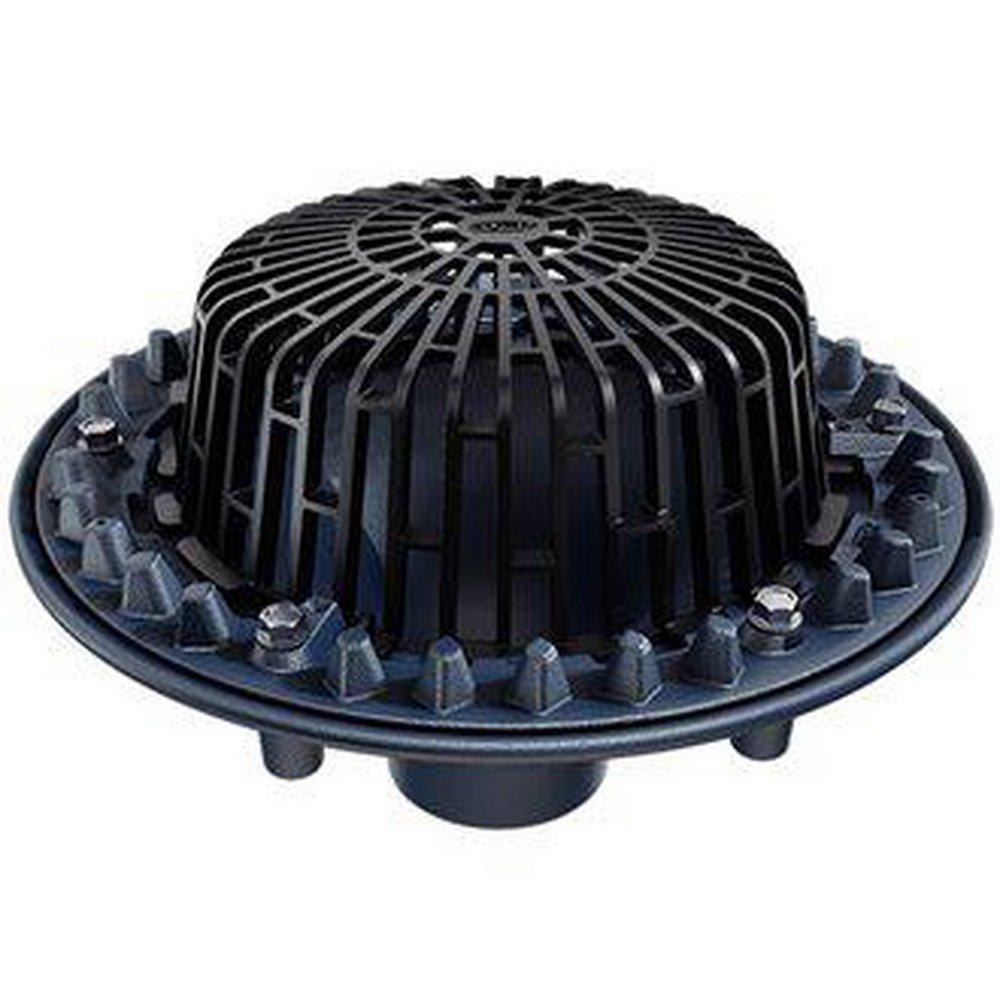 20-3/32 DIA ROOF DRN W/ POLY DOME & DECK PLT 