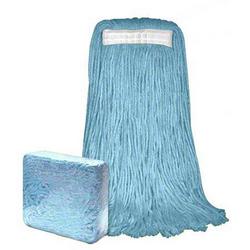 #24 and 20 oz. Cotton Mop in Blue (Case of 12)
