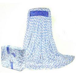 Large Synthetic Fiber Mop in Blue (Case of 12)