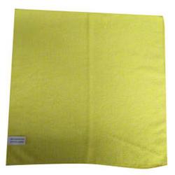 16X16 MICROFIBER CLOTH YELLOW 12PK