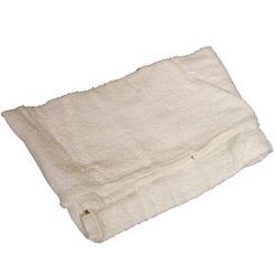 15 x 19 in. Cloth in White (Box of 25)