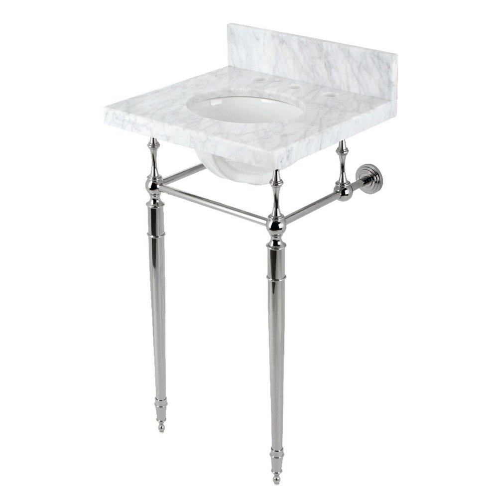 EDWARDIAN 19 CARRARA MARBLE CONSOLE 