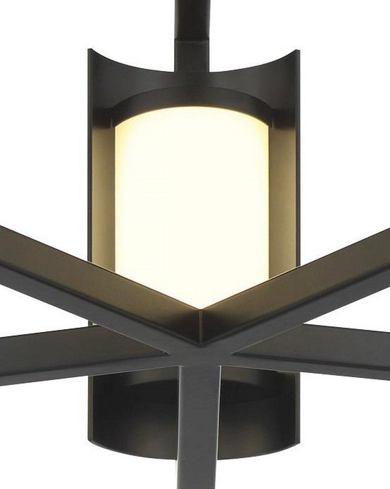 TRIZAY 6 LIGHT LED SEMI FLUSH 