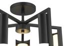 TRIZAY 6 LIGHT LED SEMI FLUSH 