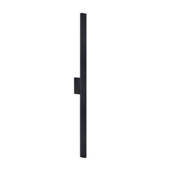 32W 2 Lights 60in. Outdoor Wall Sconce in Matte Black
