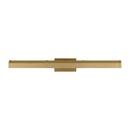 12W 2-Light 24in. Wide Picture Light in Burnished Brass