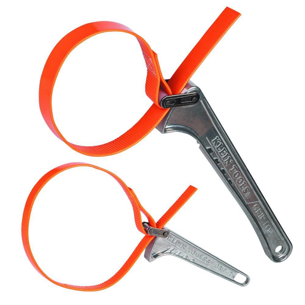GRIP-IT STRAP WRENCH KIT, 6-INCH AND 12-INCH HANDLES, 2-PIECE 