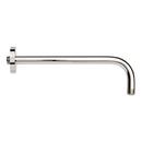12 in. Shower Arm for Rain Shower with Escutcheon in Polished Nickel