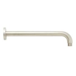 12 in. Shower Arm for Rain Shower with Escutcheon in Brushed Nickel