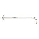 18 in. Wall-Mount Rainfall Shower Arm and Flange in Polished Nickel