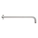 18 in. Wall-Mount Rainfall Shower Arm and Flange in Brushed Nickel