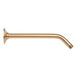 11-5/16 in. Shower Arm and Flange in Brushed Gold