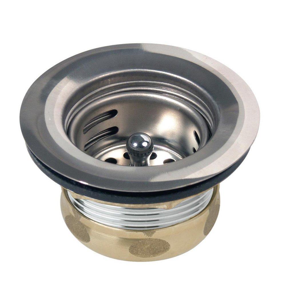 Dayton Polished Stainless Steel Basket Strainer 