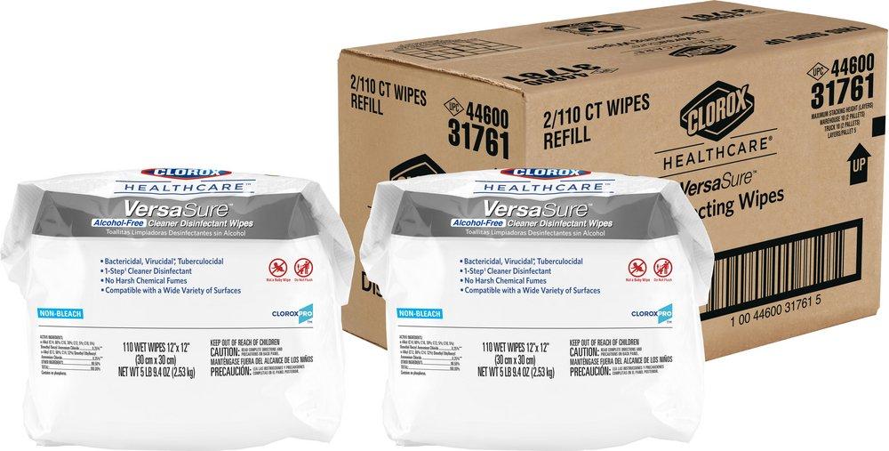 DISINFECT WIPE WHIT 110/POUCH 2/CA 