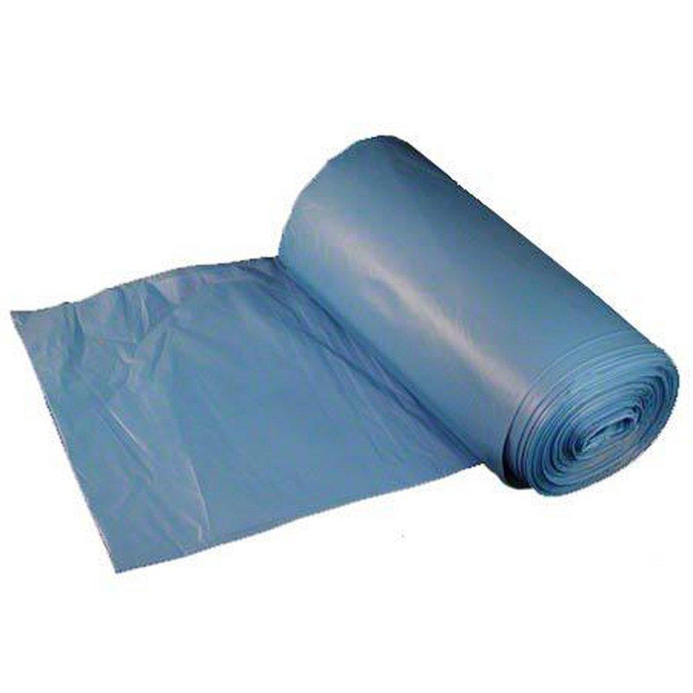 Inteplast Blue 30-1/2 x 43 in. x 14 mic HDPE Can Liner in Blue (Case of 250) 