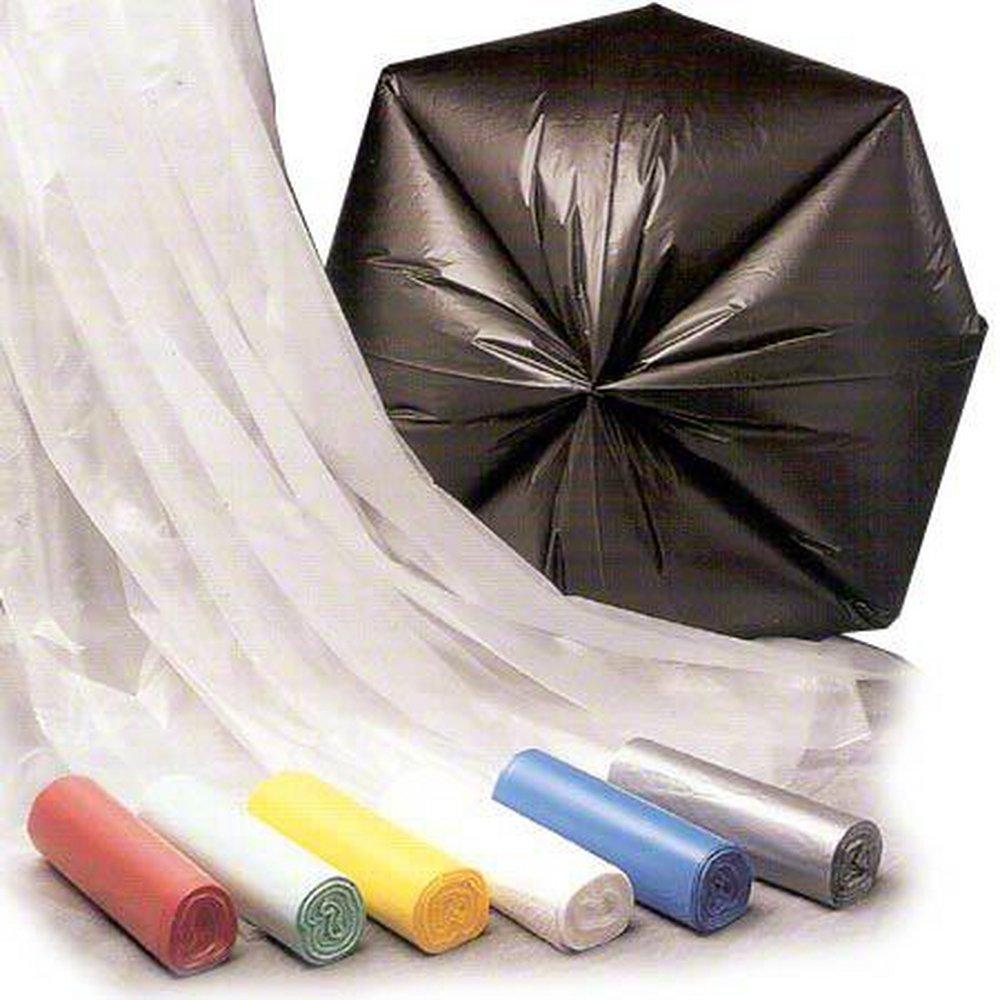 Inteplast Black 28 x 45 in. x 80 mil LLDPE Can Liner in Black (Case of 250) 