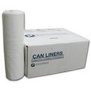Inteplast White 38 x 58 in. x 0.7 mil LLDPE Can Liner in White (Case of 100) 