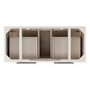 48 ROBERTSON VANITY WITH RECTANGULAR UNDERMOUNT SINK - BRUSHED WHITE - ARCTIC WHITE - WIDESPREAD 