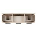 72 ROBERTSON VANITY WITH RECTANGLE UNDERMOUNT SINKS - BRUSHED WHITE - FEATHERED WHITE - WIDESPREAD 