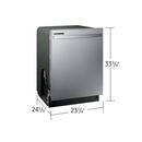 Samsung Stainless Steel 24-5/8 x 23-3/4 in. Dishwasher 