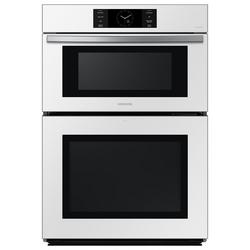 29-3/4 in. 5.1 cu. ft. Combo Oven in White Glass