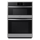 29-76/100 x 24-40/100 in. 5.1 cu. ft. A Drop Down Combo Oven in Stainless Steel 