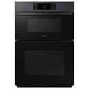 Samsung Matte Black Stainless 29-3/4 x 24-3/8 in. 7 cu. ft. 40A Combo Oven 