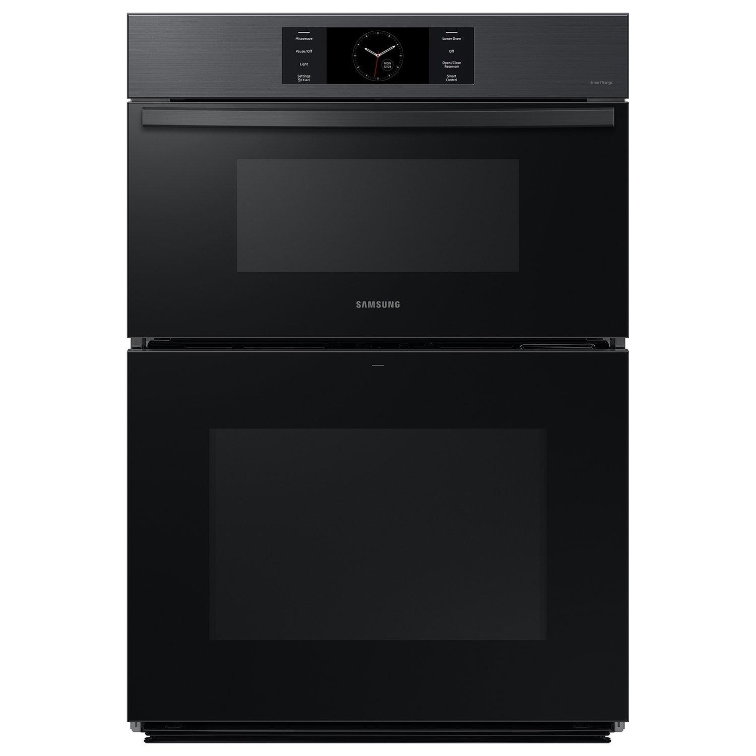 Samsung Matte Black Stainless 29-3/4 x 24-3/8 in. 7 cu. ft. 40A Combo Oven 