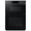 Samsung Matte Black Stainless 29-3/4 x 24-3/8 in. 7 cu. ft. 40A Combo Oven 