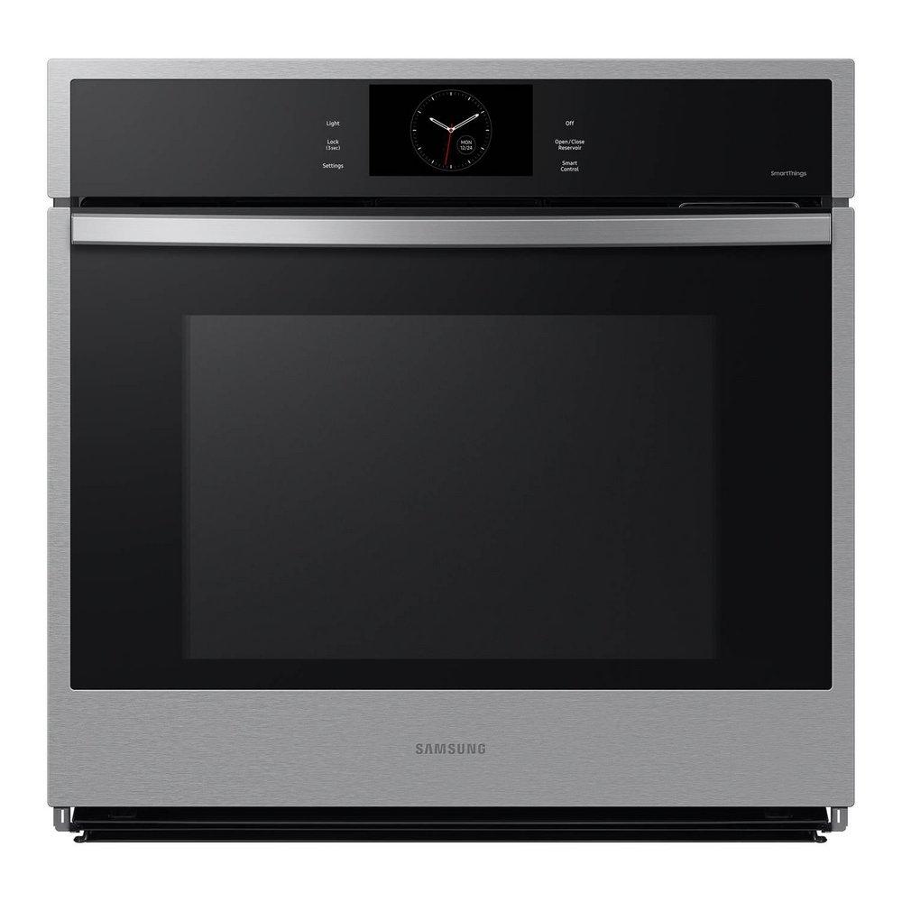 30 SINGLE OVEN 5.1 CF STEAM COOKING DUAL CONVECTION AIR FRY AIR SOUS VIDE LCD CTROLS SELF CLEAN STAINLESS 