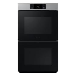 30"W Smart Built It Double Wall Oven with AI Cooking Camera and Split Zone Capability in Stainless Steel
