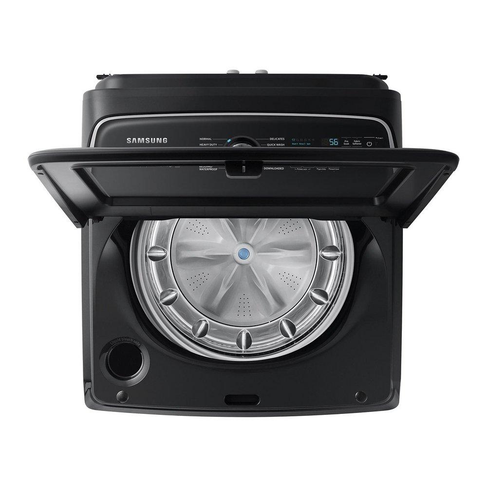 5.5 CF WASHER TL IMPELLER GLASS LID SUPER SPEED ACTIVE WATERJET DIRECT DRIVE BRUSHED BLACK 