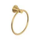 Round Closed Towel Ring in Gold