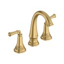 Two Handle Widespread Bathroom Sink Faucet in Brushed Cool Sunrise