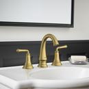 American Standard Gold Two Handle Widespread Bathroom Sink Faucet 