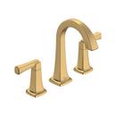 Two Handle Widespread Bathroom Sink Faucet in Brushed Cool Sunrise