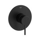 Single Handle Pressure Balancing Valve Trim in Matte Black