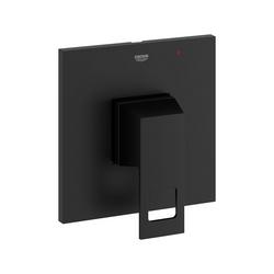 Single Handle Pressure Balancing Valve Trim in Matte Black