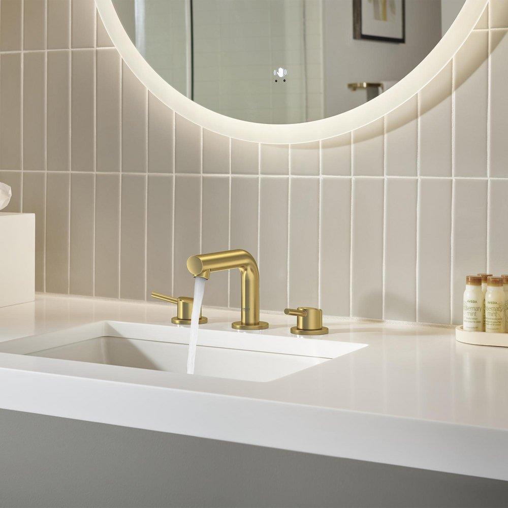 8-INCH WIDESPREAD 2-HANDLE S-SIZE BATHROOM FAUCET 1.2 GPM 