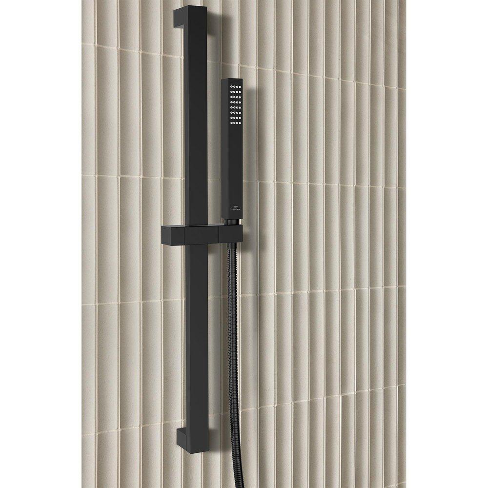 GROHE Matte Black 2-7/8 in. Shower Rail 