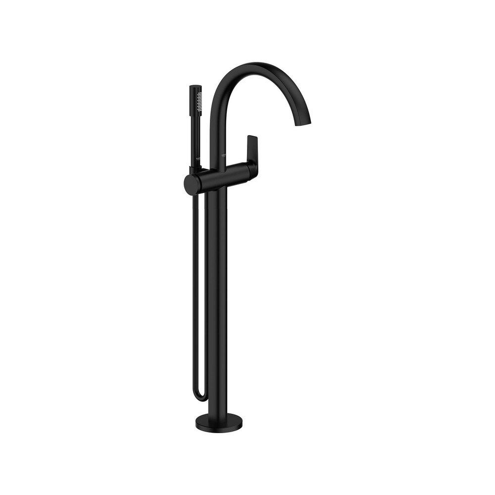 SINGLE-HANDLE FREESTANDING TUB FAUCET WITH 1.75 GPM HAND SHOWER 