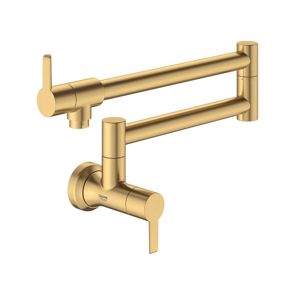 2-HANDLE WALL MOUNT POT FILLER 