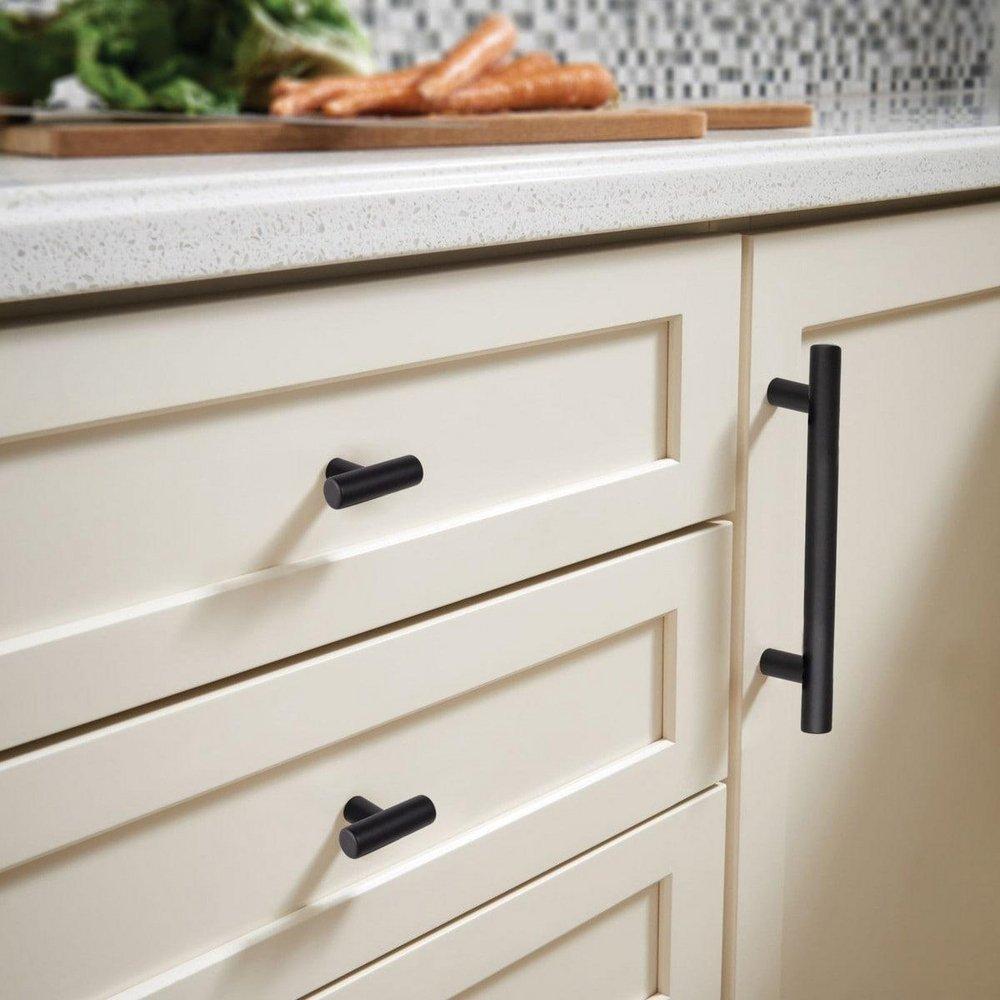 3-3/4 in.Cabinet Bar Pull in Matte Black 